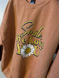 " Smile We Love You" Crewneck